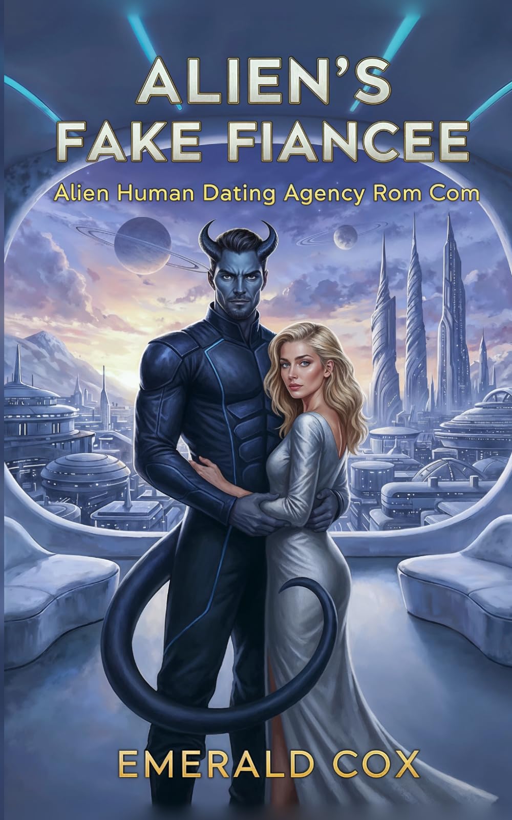 Alien's Fake Fiancee: Alien Human Dating Agency Rom Com: 3 (Cosmic Connections Alien Dating Agency Romance Stories)