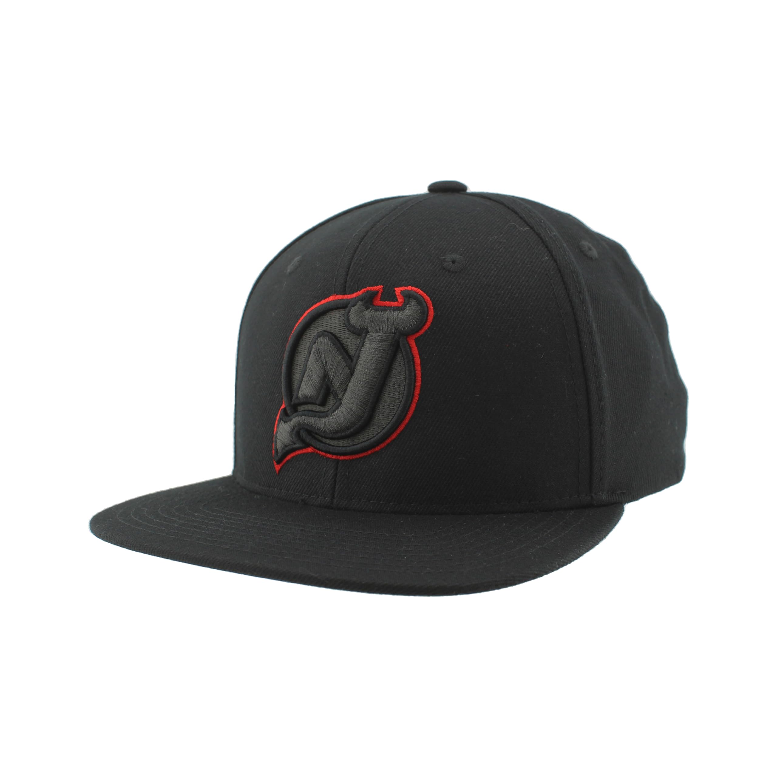 ZHATS NHL Officially Licensed Adjustable Snapback Hat Flat Bill Z11 Black Element