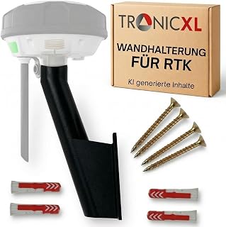 TRONICXL passend für Mammotion Wandhalterung für RTK Antenne Luba | Luba 2 | Yuka I AWD Rasenmäher Roboter Zubehör