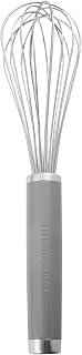 KitchenAid Classic 10.5-Inch Utility Whisk - Durable Stainless Steel, Ergonomic Handle, Dishwasher Safe for Eggs, Meringue & Sauces