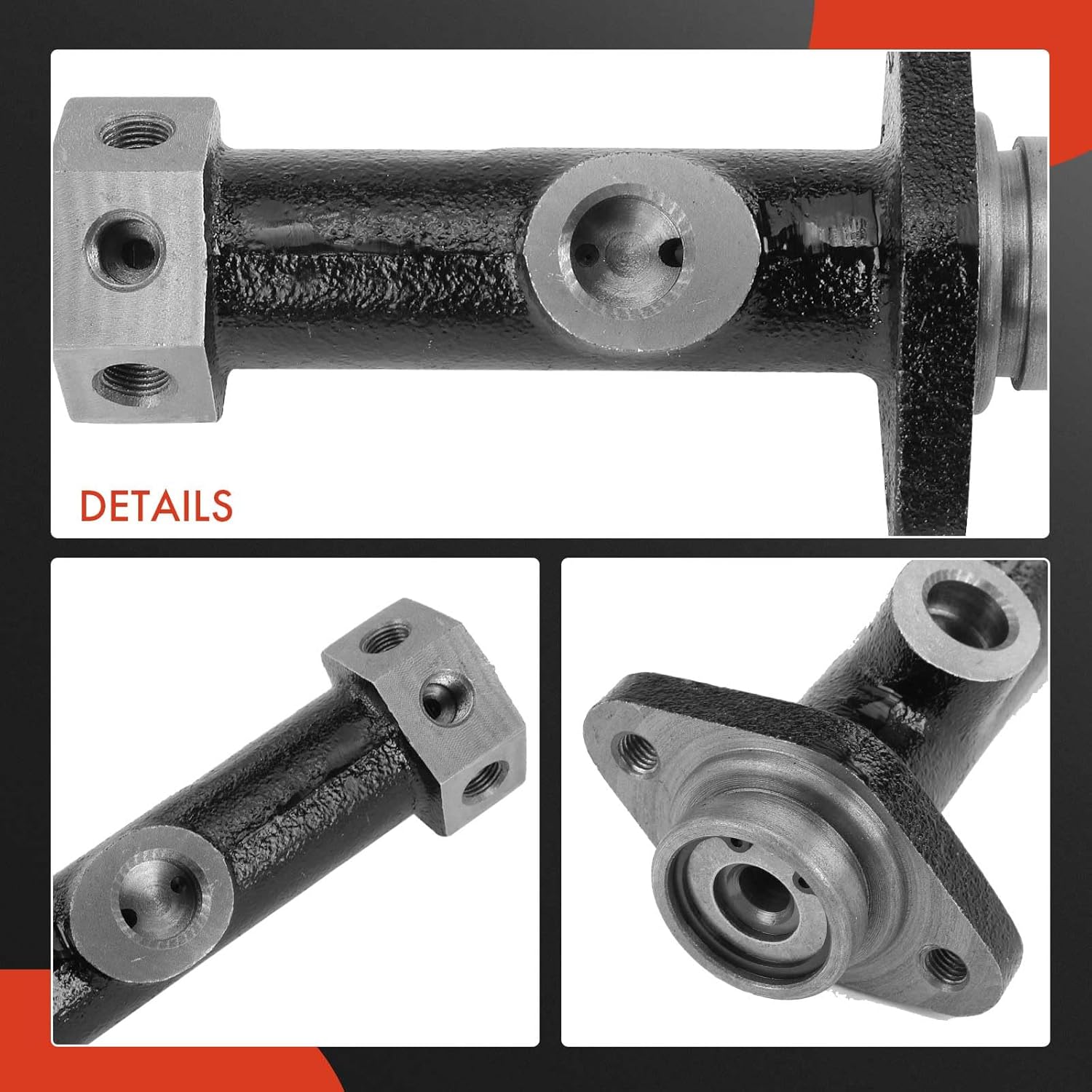 A-Premium Brake Master Cylinder Compatible with Volkswagen Vehicles - Beetle 1965-1970 1977, Karmann Ghia 1965-1966
