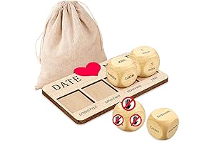 4 PCS Love Decision Dice: Guiding Your Honeymoon Adventures