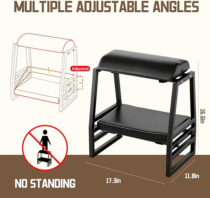 Reposapiés Ajustable Doble Escalón para Escritorio, Soporte Ergonómico miniatura 6