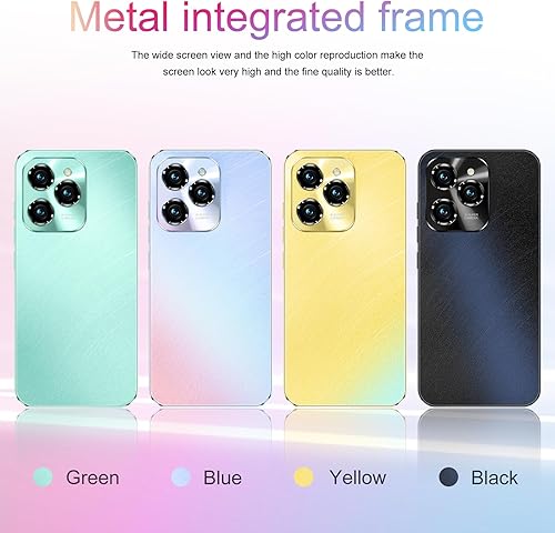 Miniatura 4 de TryFirst HOT40Pro Teléfonos móviles sin SIM y desbloqueados, 6.3 pulgadas 3GB+32GB ROM 256GB Extensión Android 12 4G Dual SIM Smartphone barato