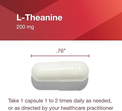 PROTOCOL FOR LIFE BALANCE L-Theanine 200mg, Stress Relief*, 60 Veg Caps