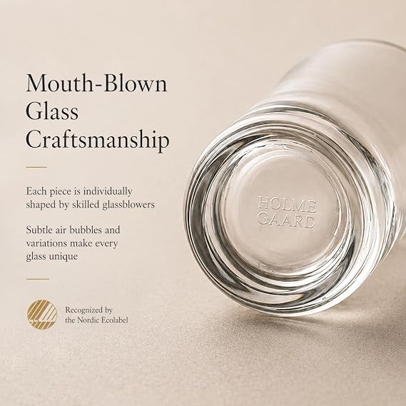 Holmegaard No. 5 Shot Glass by Per Lutken | Mouth-Blown Glass | 1.7 oz | Single
