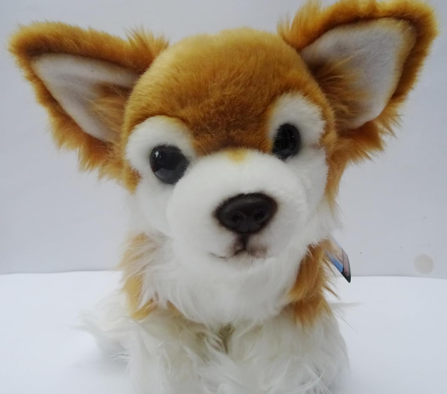 Long Haired Chihuahua 12" Plush Toy Dog Plushie Can Be Personalized & Customized With An Engraved Tag, Collar and Stunning Gift Wrap