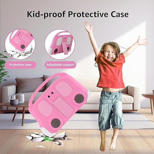 Miniatura 7 de Aheadthink Tableta para niños de 8 pulgadas 4GB RAM 32GB ROM Expansión de 512GB, con estuche protector de silicona, cámara dual, para educación y