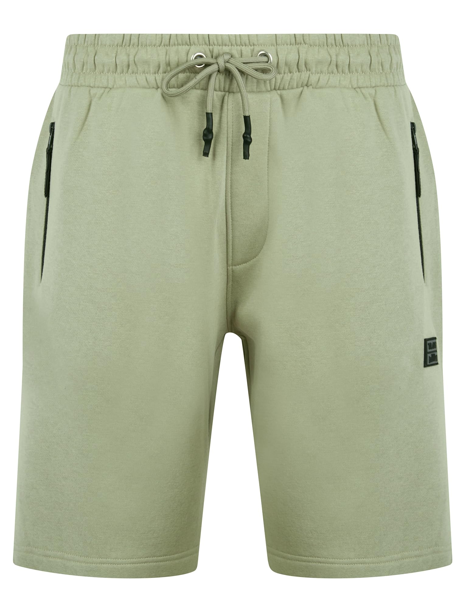 Tokyo Laundry Men's Brushback Fleece Jogger Sweat Shorts with Zip Pockets