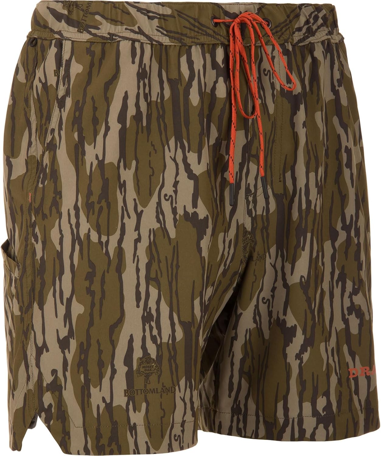 Drake Waterfowl Men's Lake Shore Dock Short - Lightweight Quick-Dry Stretch Outdoor Shorts w/Mesh Liner, Pockets & 6" Inseam