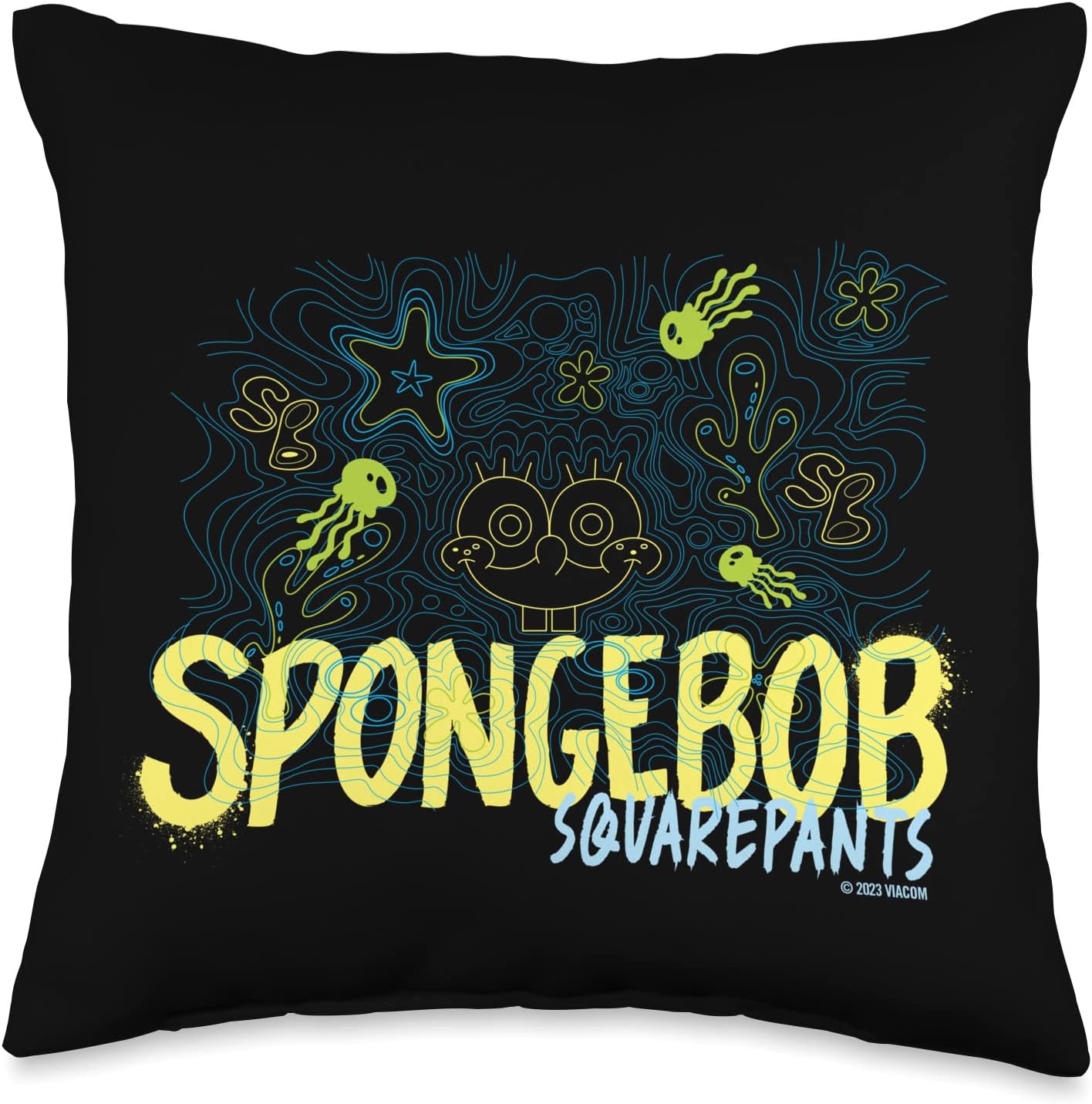 SpongeBob SquarePants Under The Sea Throw Pillow