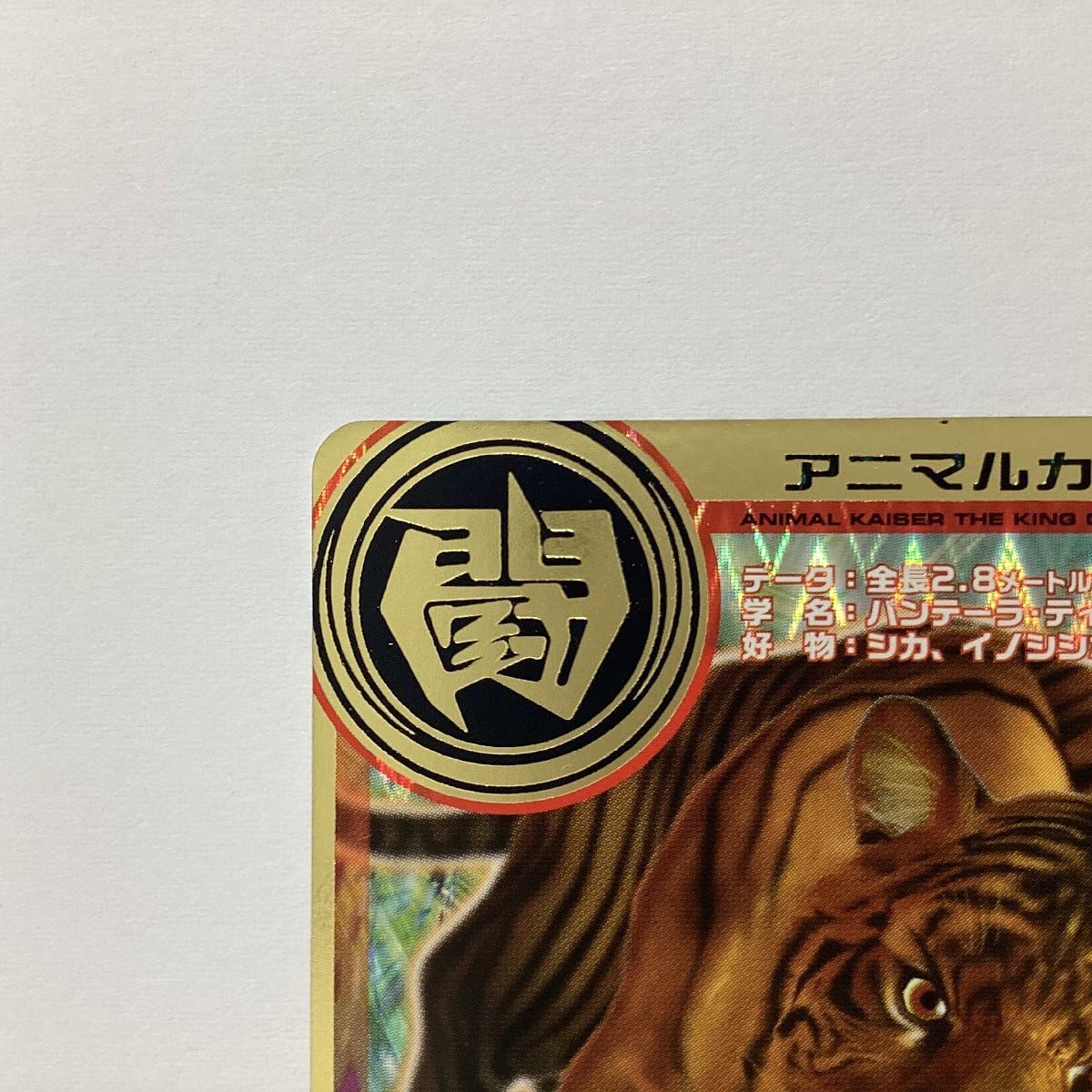 アニマルカイザー 金レア ベンガルトラ アニマルカイザー 金レア ベンガルトラ こうげきりょく8000