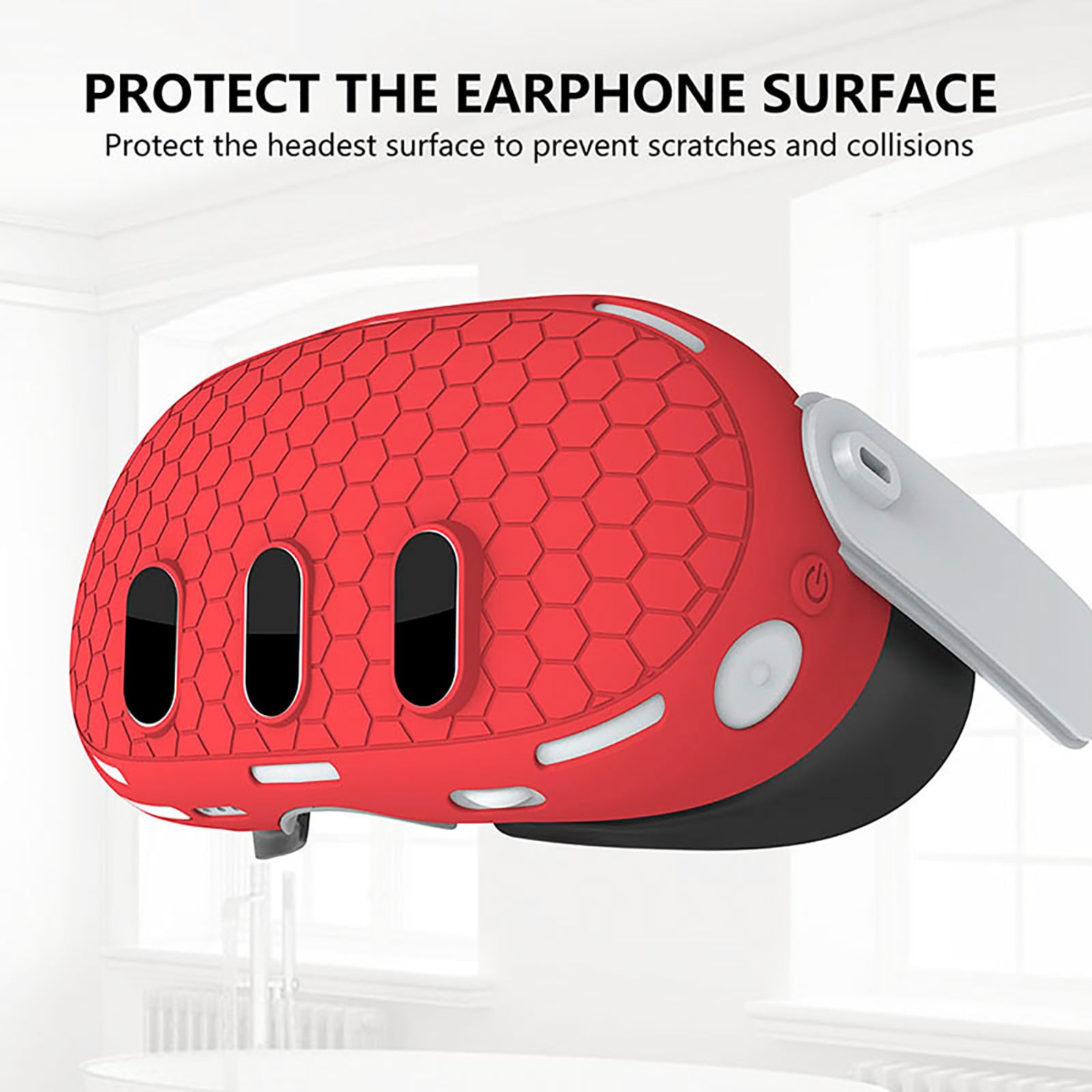 Accessori essenziali per cuffie protettore controller Grip Rocker Cap interfacce facciali controller staffa accessori set 7 pezzi