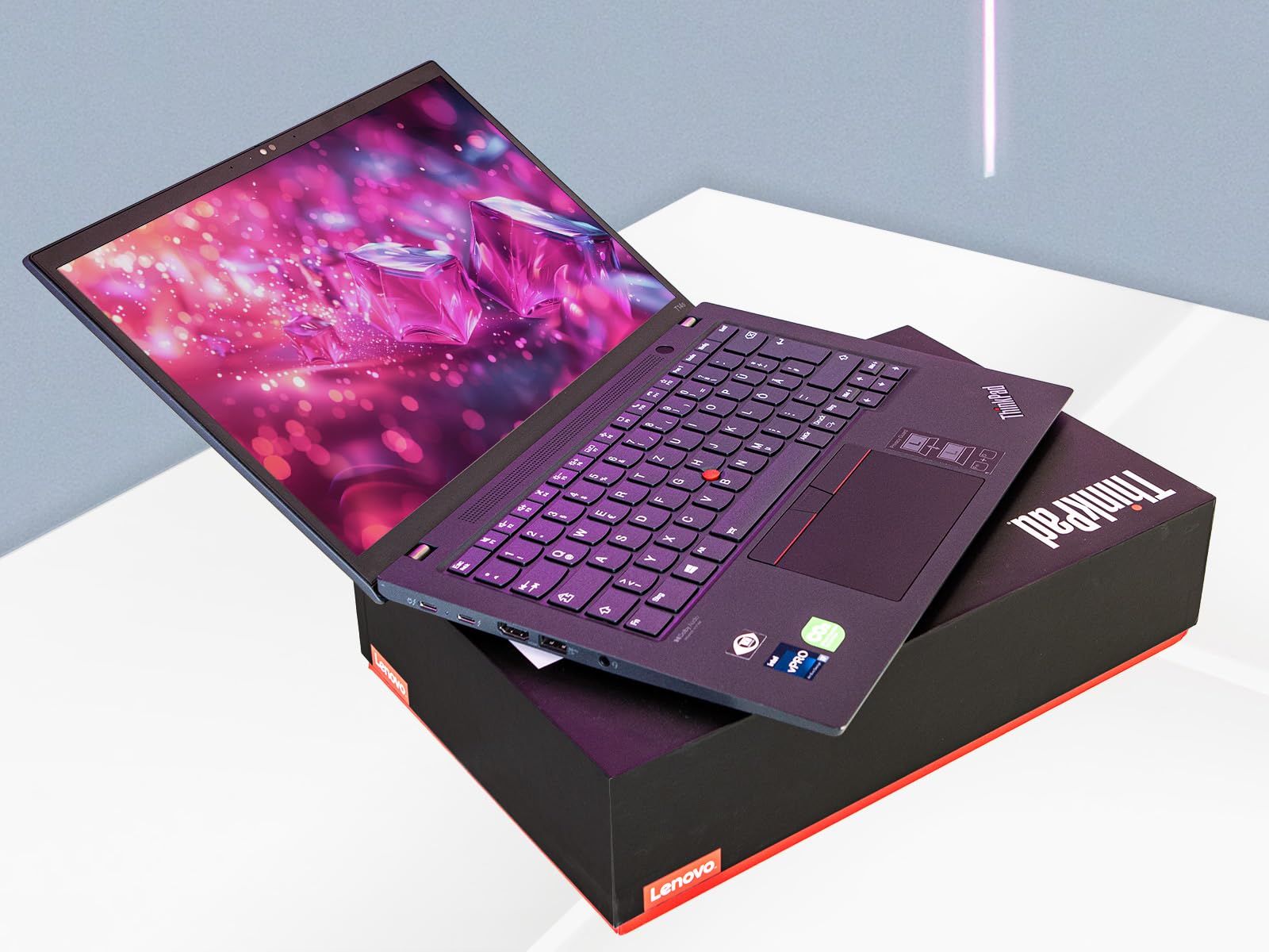 Lenovo ThinkPad T14s Gen 3 Intel i7 10x1.3 GHz 12.Gen 32 GB Arbeitsspeicher 1024 GB SSD 14 Zoll Display WUXGA 1920x1200 IPS Windows 11 Pro X7W (Generalüberholt)