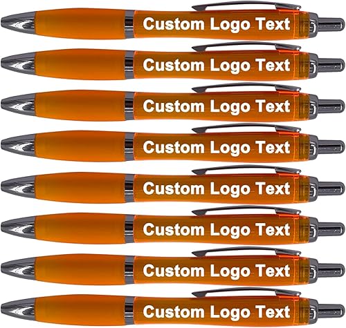 Miniatura 4 de Bolígrafos personalizados con nombre, logotipo de texto personalizado, retráctiles, bolígrafos personalizados para iglesia, escuela, oficina,