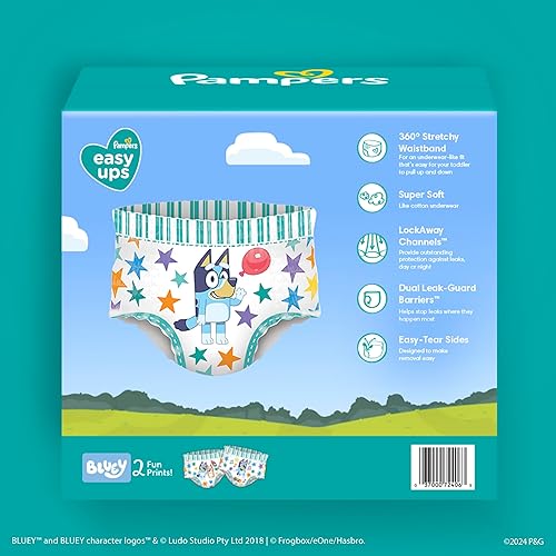 Miniatura 44 de Pampers Easy Ups Ropa interior de entrenamiento para niños y niñas, talla 2T-3T, 140 piezas (el paquete puede variar)