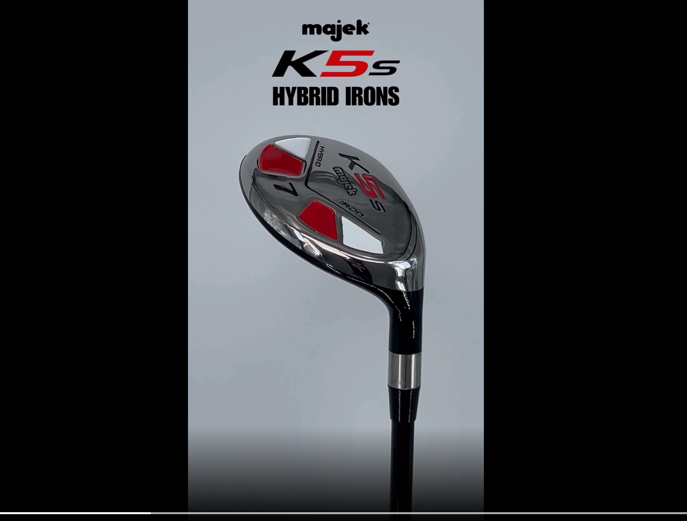 BRIEFING GOLF HYBRID DOWN SETUP チャコールグレー Amazon.com : Majek Golf Senior Men's #7 Hybrid Senior Flex Right