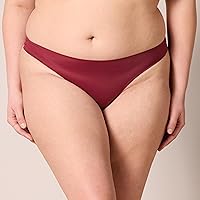 Vista 3 de Tienda Essentials Ropa interior transpirable sin costuras para mujer, tanga, elástica