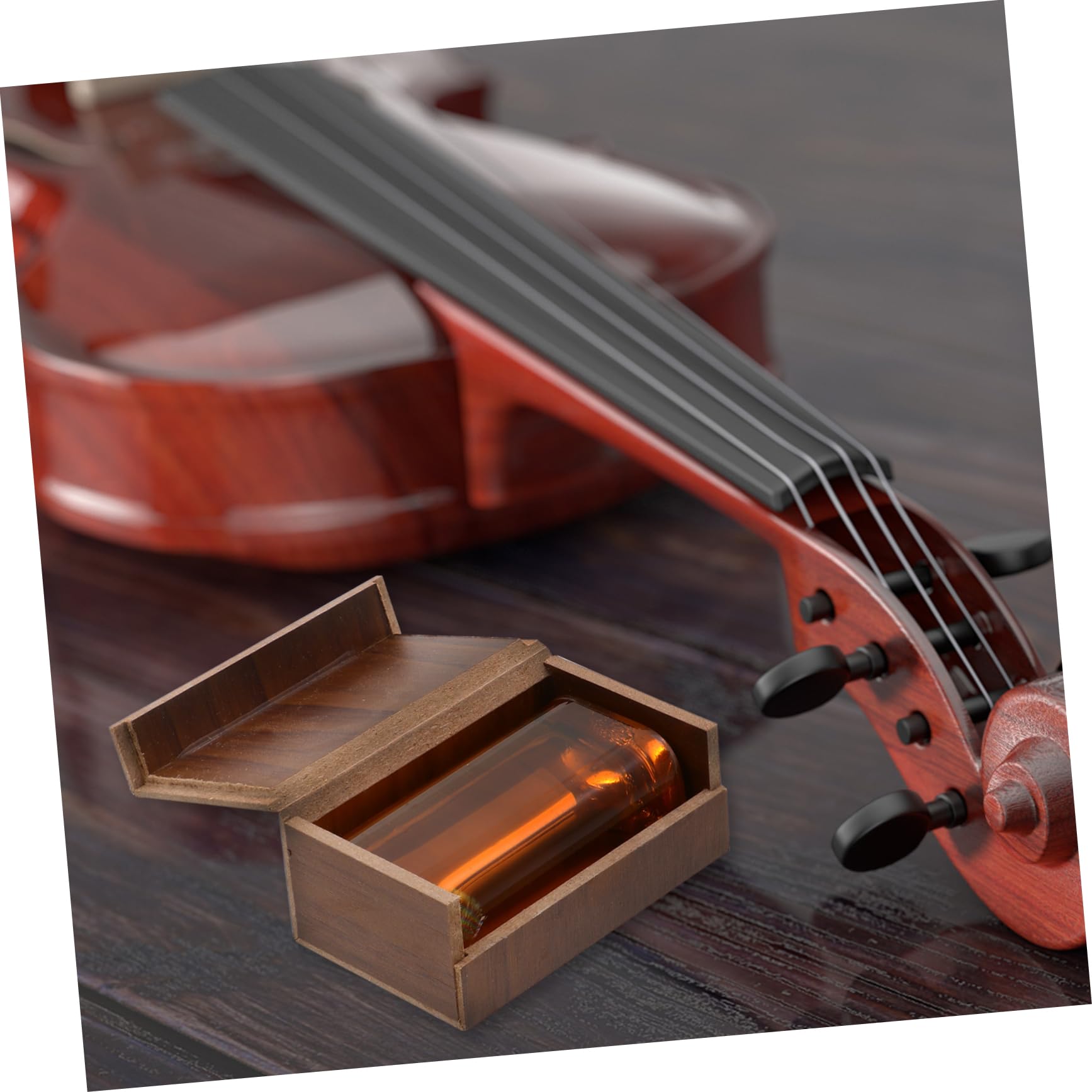 ERINGOGO 1 Pack String For Violin Bow Rosins Viola Cello Low Dust For Bow Light Transparent