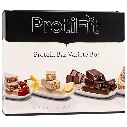 PROTIFIT - Barra de aperitivos baja en calorías para dietas saludables, alta proteína, 0.57 onzas de proteína, baja en carbohidratos, baja en