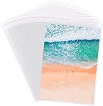 Clear Resealable Cellophane Plastic Bags for Packaging Shirts, Clothing and Products,100 Pcs 12x16 Inches Large Self Sealing Cellophane Bags