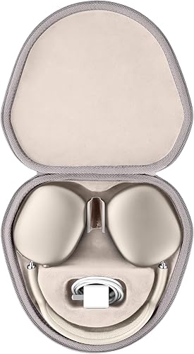 Miniatura 21 de co2CREA Funda Rígida con Modo de Reposo Reemplazo para Auriculares Apple AirPods Max Inalámbricos de Diadema (Funda Rosa Pálido) 3-Estuche