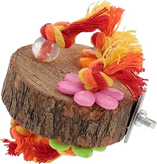 Balacoo Brinquedo Para Mastigar Papagaio Brinquedos Para Mastigar Brinquedos Para Gaiola De Pássaros Brinquedos Para Pássaros De Madeira Brinquedo Para Mastigar Papagaio Brinquedo Para