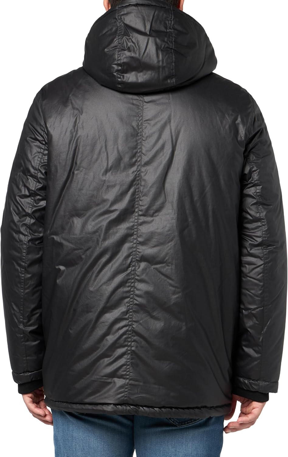 Andrew Marc Men's Outerwear Oxley Hooded Rain Jacket