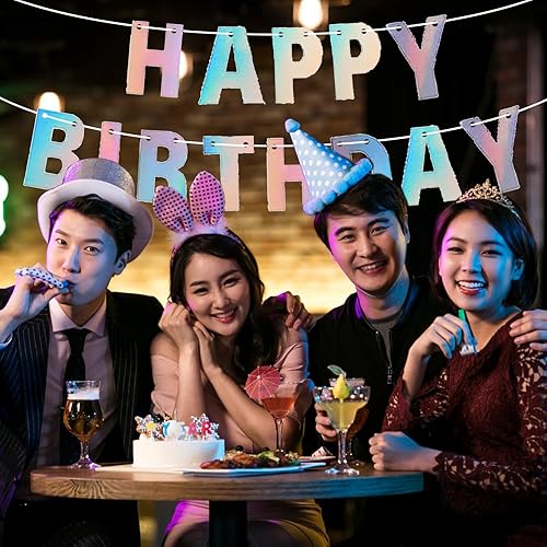 Miniatura 7 de Kit de 116 pancartas personalizables con purpurina para bricolaje, incluye 111 letras y números, 3 cuerdas y 2 dispositivos de roscado para