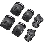 SOHOUR HOME Kids/Youth Knee Pads Elbow Pads Wrist Guards 3 in1Protective Set, for 3-15 Years Child Roller Skates, Cycling, Inline Skating, Skateboard, BMX Bike, Balance Bike, Scooter Riding Sports