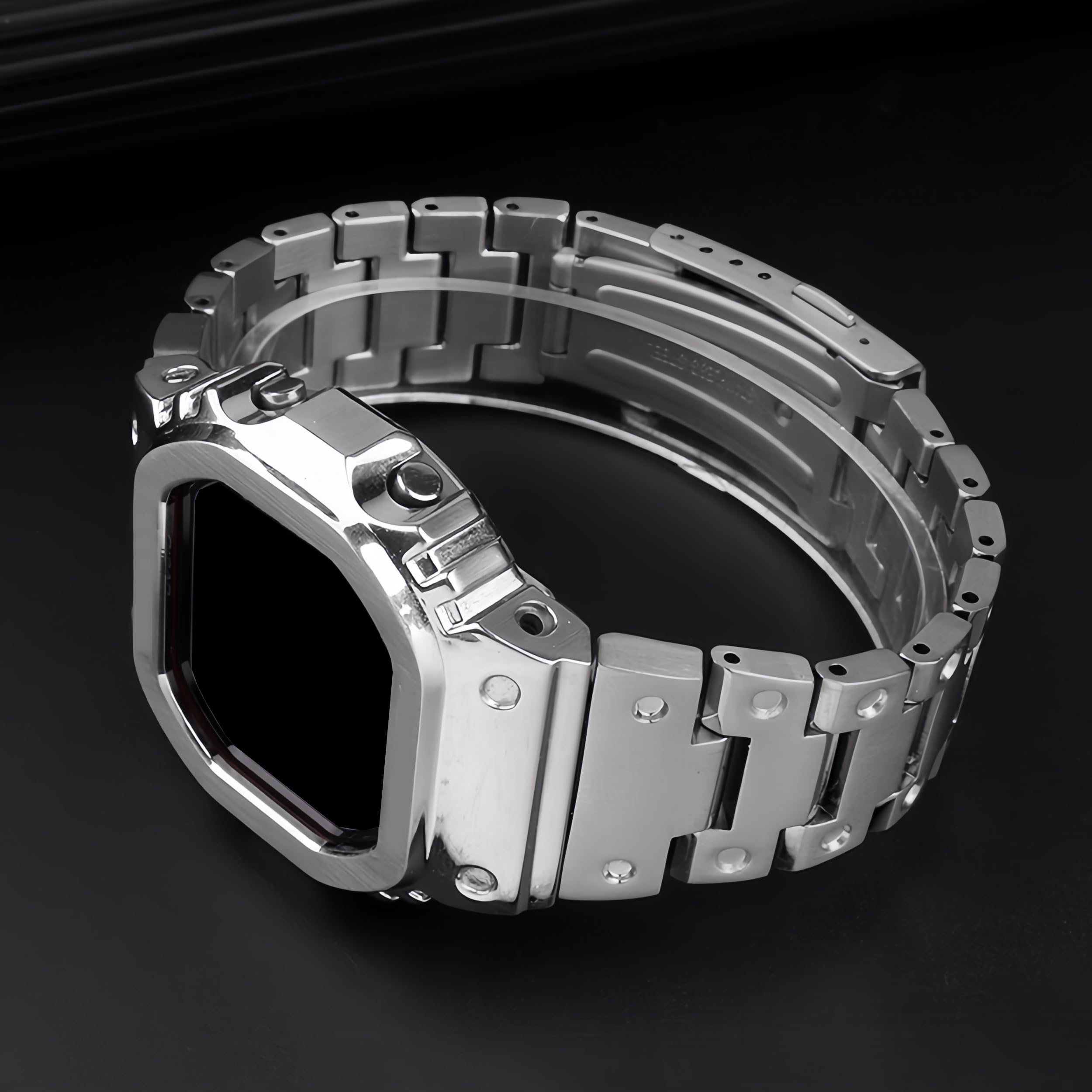 Stal Nierdzewna Bzel Etui Zegarka Modyfikacyjna Ramka dla G-Shock G-Shock DW5610