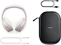 Vista 6 de Bose QuietComfort Auriculares Inalámbricos con Cancelación de Ruido, Auriculares Bluetooth Over Ear con Hasta 24 Horas de Vida Útil de Batería