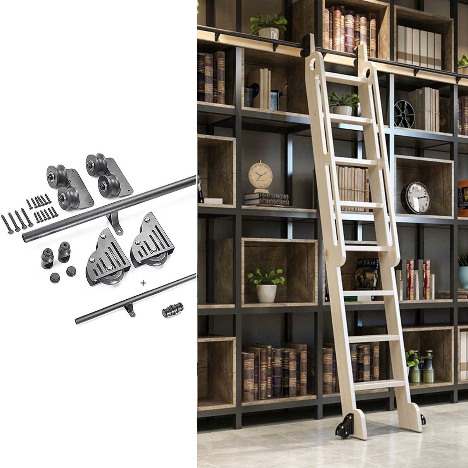 Herrajes retráctiles para escalera móvil que solucionan la falta de espacio en casa