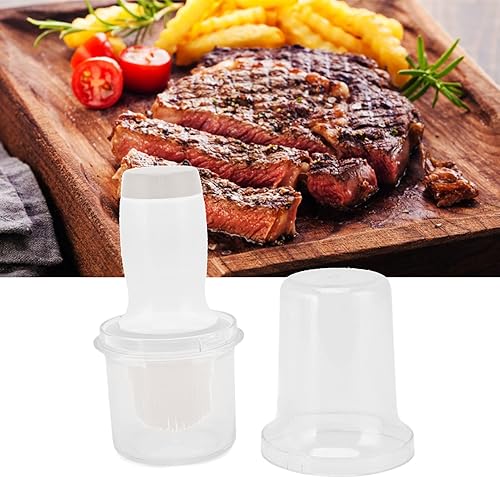 Miniatura 6 de Botella dispensadora de aceite de 2.0 fl oz para cocina, dispensador de aceite con cepillo, cepillo de silicona de grado alimenticio, dispensador de