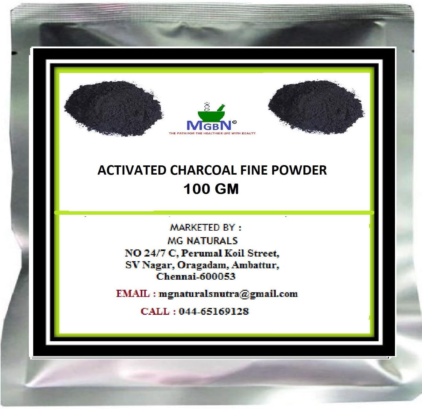 ACTIVATED CHARCOAL FINE POWDER 100 GM - SKIN CARE - FACE MASK - EXFOLIATOR - BRIGHTENING - UNDERARMS DARK REMOVAL