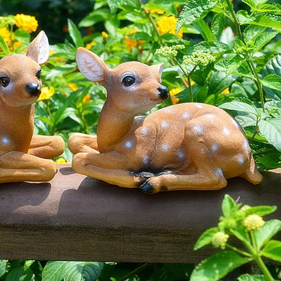 鹿 置物 オーナメント クリアゴールデン オブジェ 樹脂 動物 f81ffe90e4e35f4e3678b85f319bbd