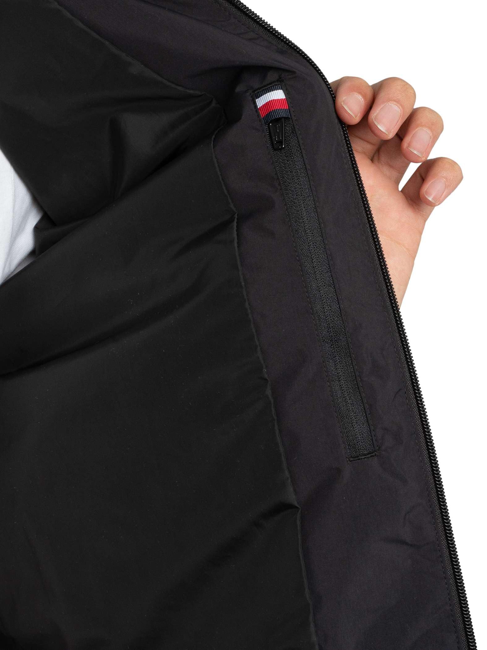 Tommy Hilfiger Męska kurtka z kapturem MW0MW38905 Inne kurtki, czarna, L, czarny (czarny), L