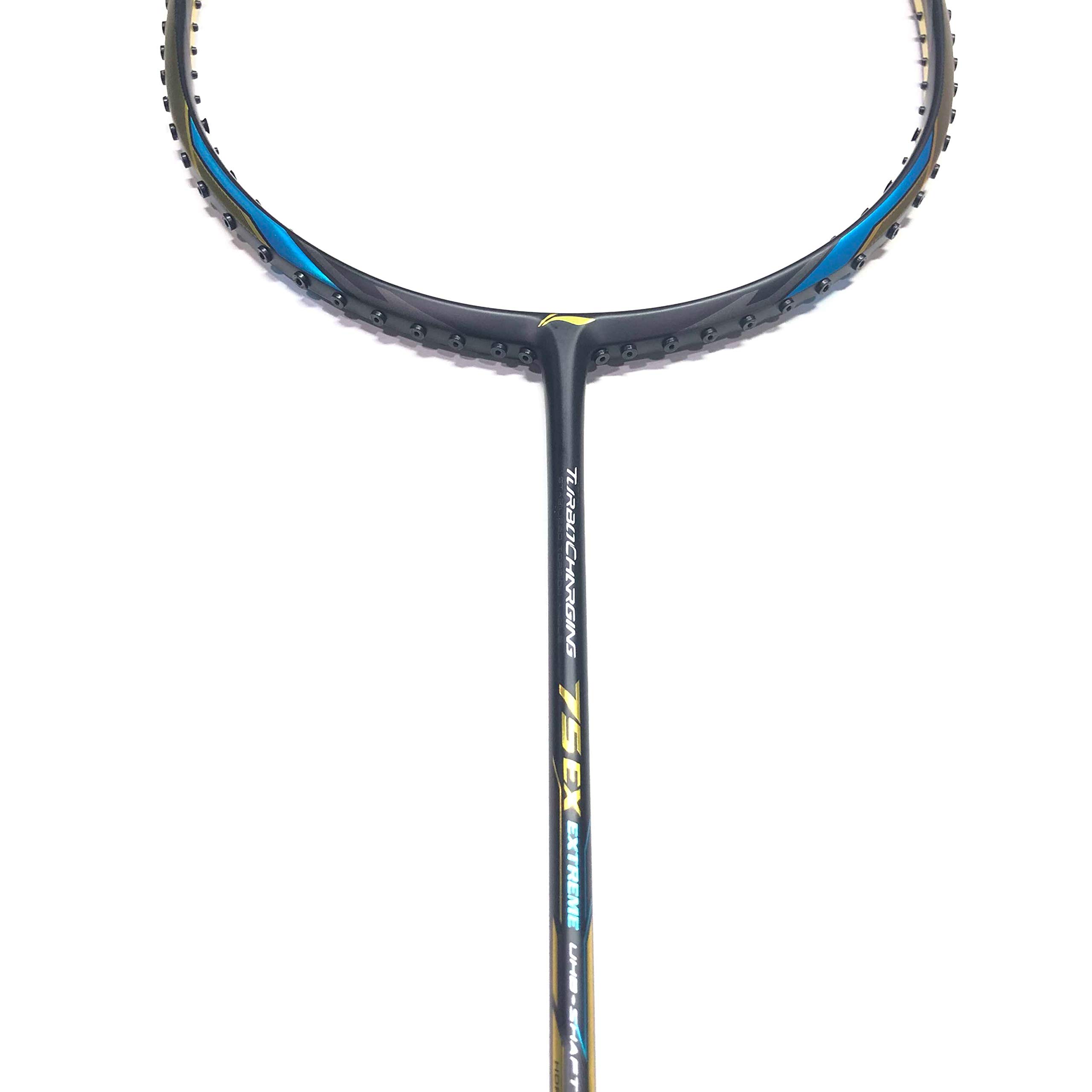 Li-Ning Turbo CHARGING-75 EX Carbon-Fiber Unstrung Badminton