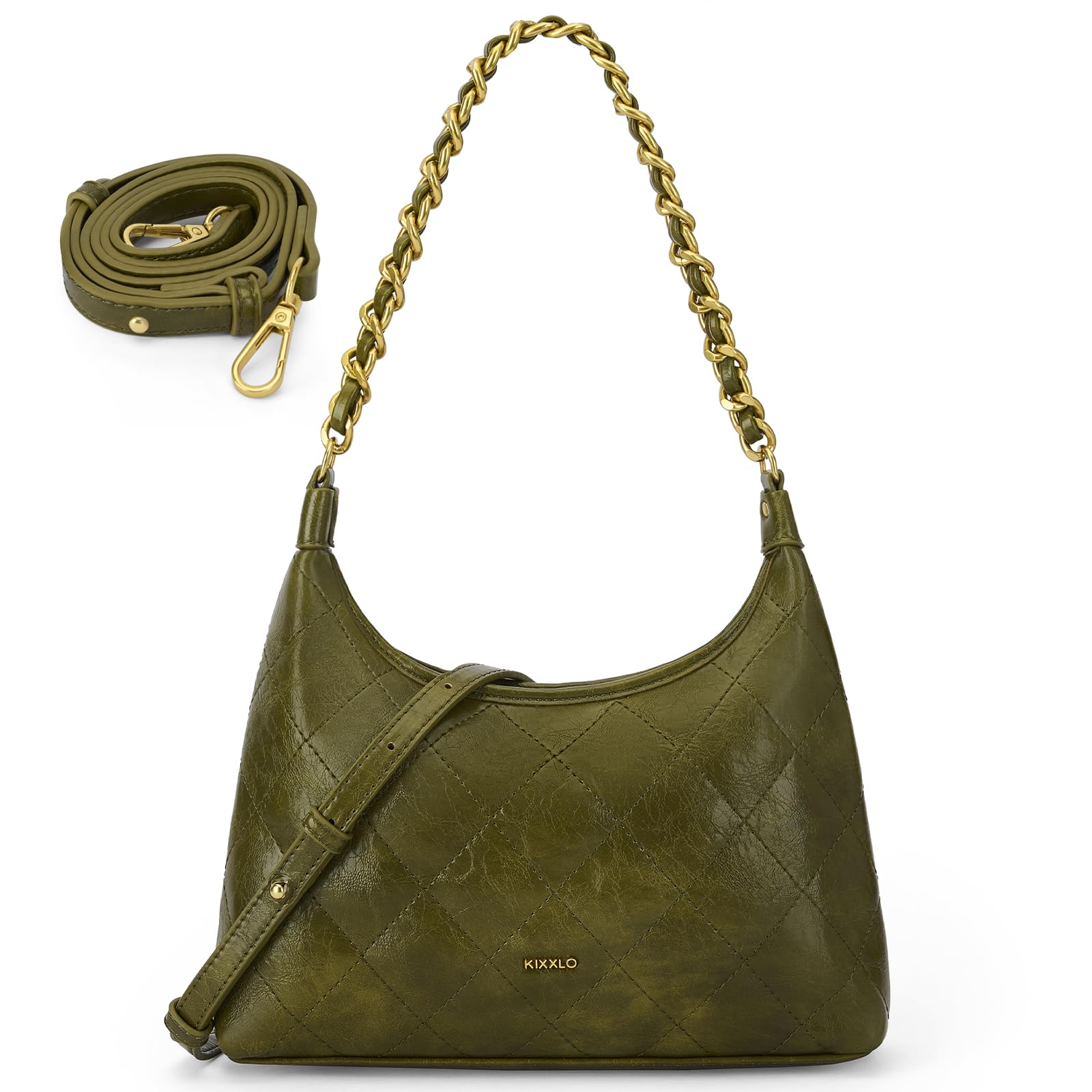 Fexkean Handtaschen Damen,Umhängetasche für Frauen Crossbody Taschen,PU Leder Trendy Handtasche,Mini Hobo Bag Retro Achsel Tasche,Shoulder Bag für Dating Party Ausflüge