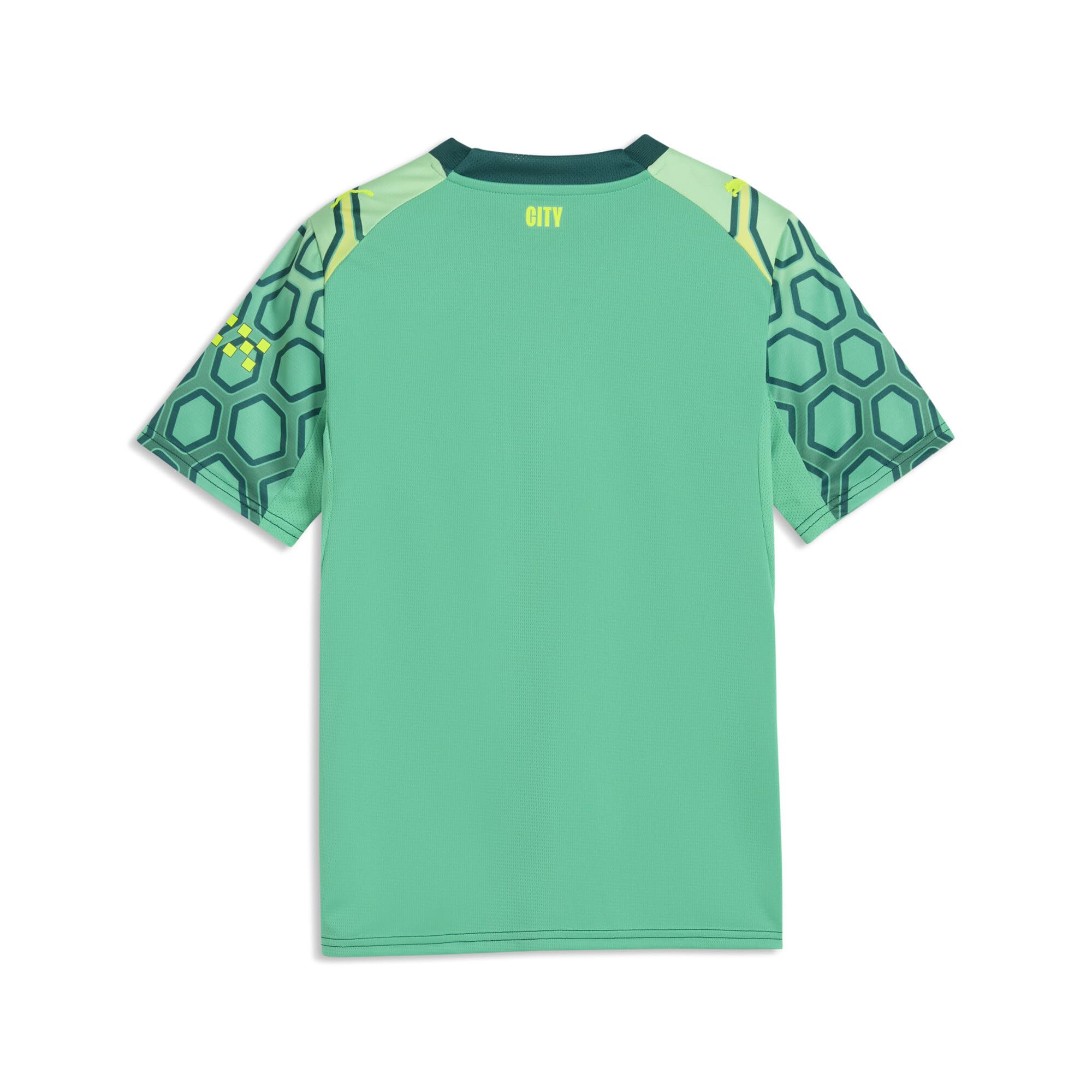 PUMA Maglia Portiere Manchester City Bambini 2026/27 | Replica ufficiale; maglia da calcio; maniche corte; vestibilità regolare; dryCELL allontana l'umidità; tessuto traspirante