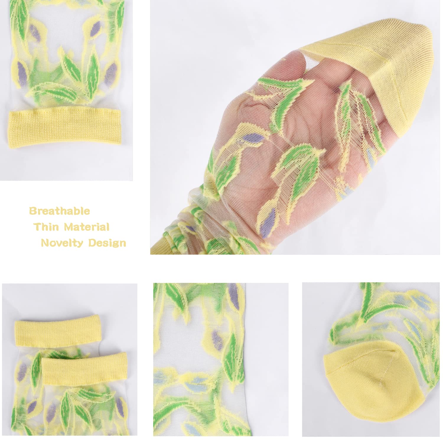 Benefeet Sox Calcetines transparentes para mujer