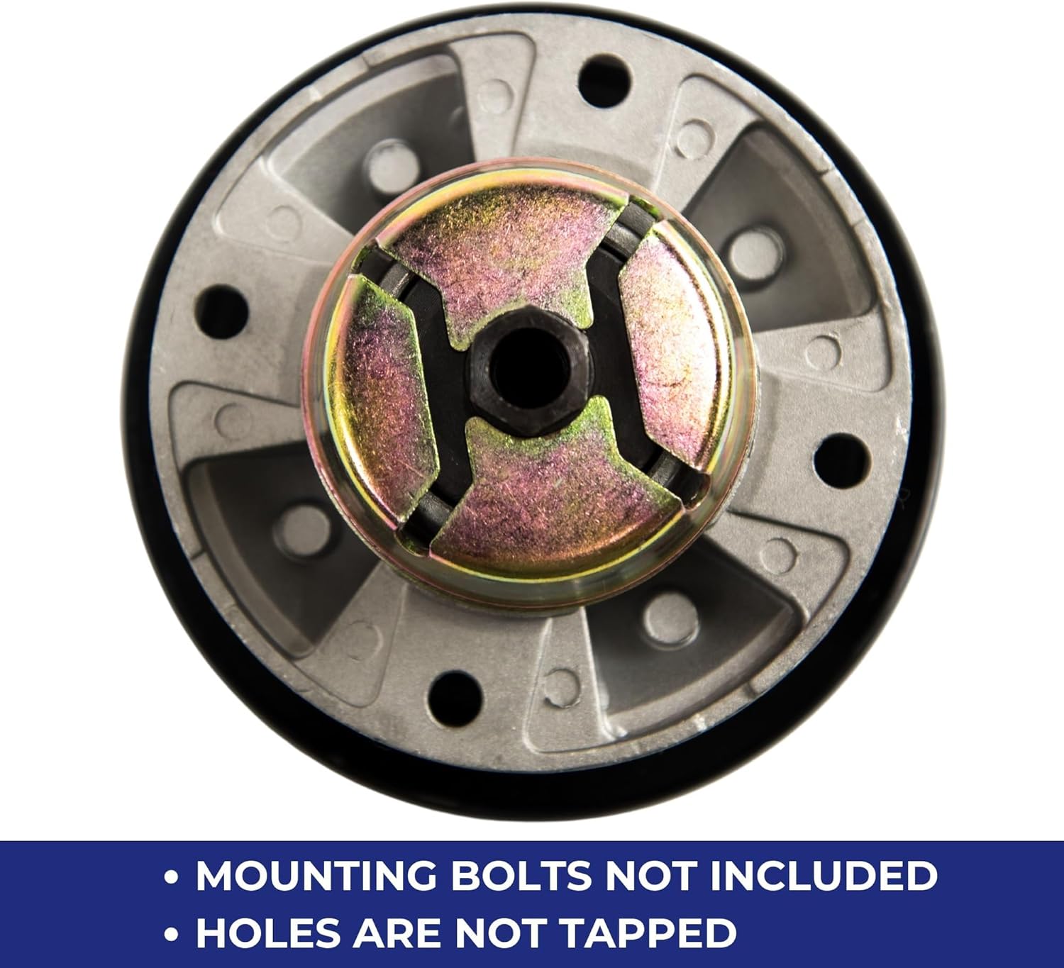 Jeremywell Spindle Assembly Replaces John Deere AM121342, AM121229 48" 54" Decks with Pulley