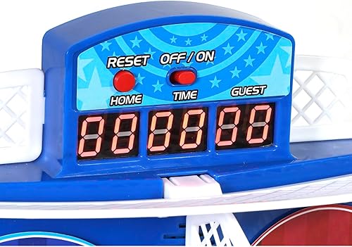 Miniatura 4 de Merchant Ambassador Retro Arcade Electronic Baloncesto - Juego de mesa, marcador eléctrico, efectos de sonido, 2 jugadores, a partir de 6 años