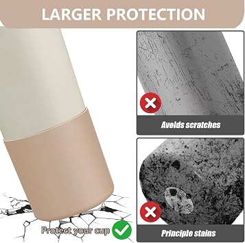 2PCS Silicone Boots for Owala 30oz & 40oz FreeSip Sway Bottles & Tumblers, Protective Anti-Slip Bottom Cover Sleeve for Freesip Sway Tumbler and Bottle Accessories