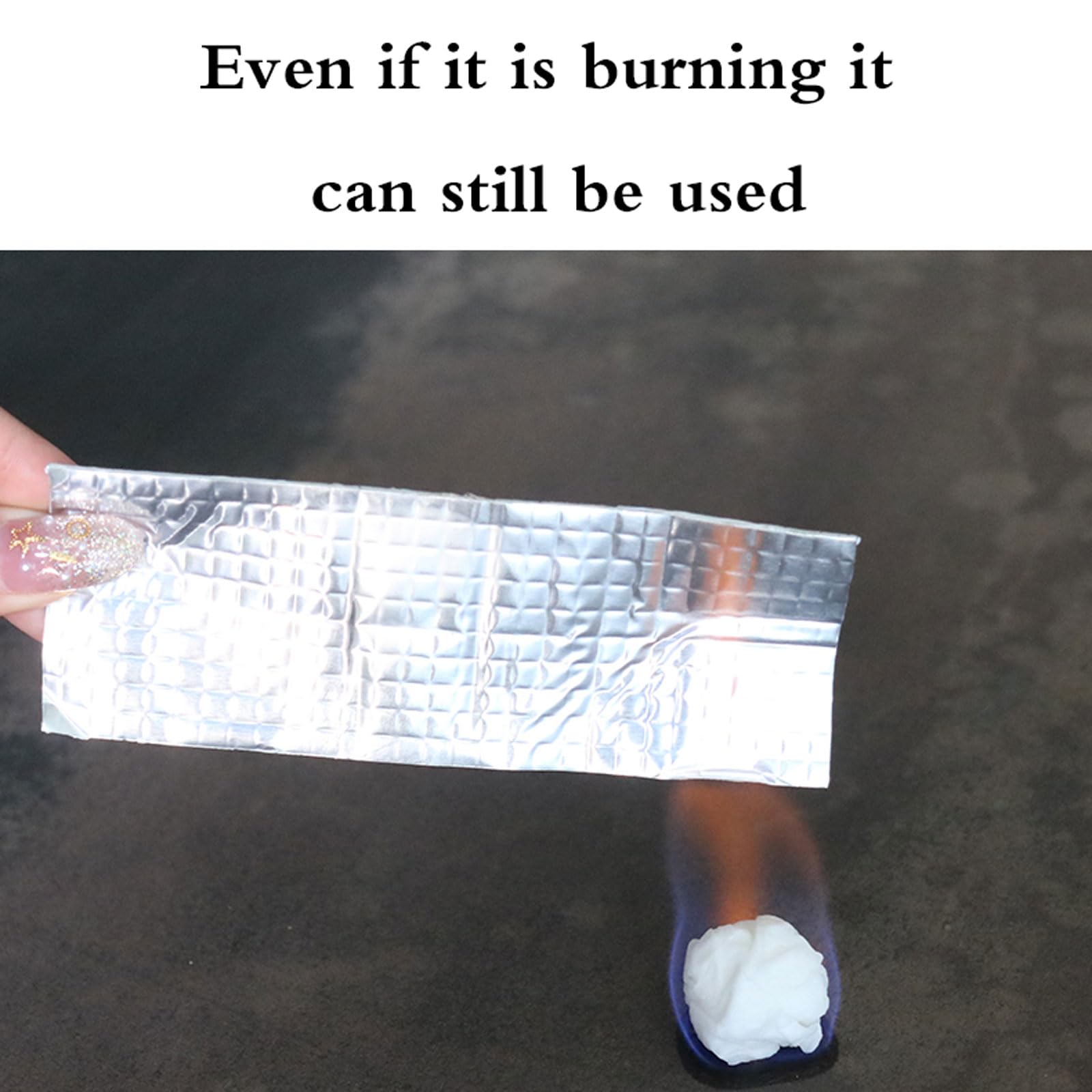 Cinta De Butilo Impermeable,Cinta De Caucho ButíLico De Papel De Aluminio Impermeable,Cinta Impermeable A Prueba De Fugas,Impermeable,Se Utiliza para Tapar Grietas En Ventanas