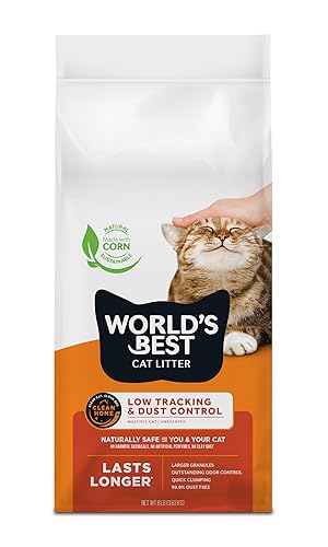 WORLD'S BEST CAT LITTER Low Tracking & Dust Control Multiple