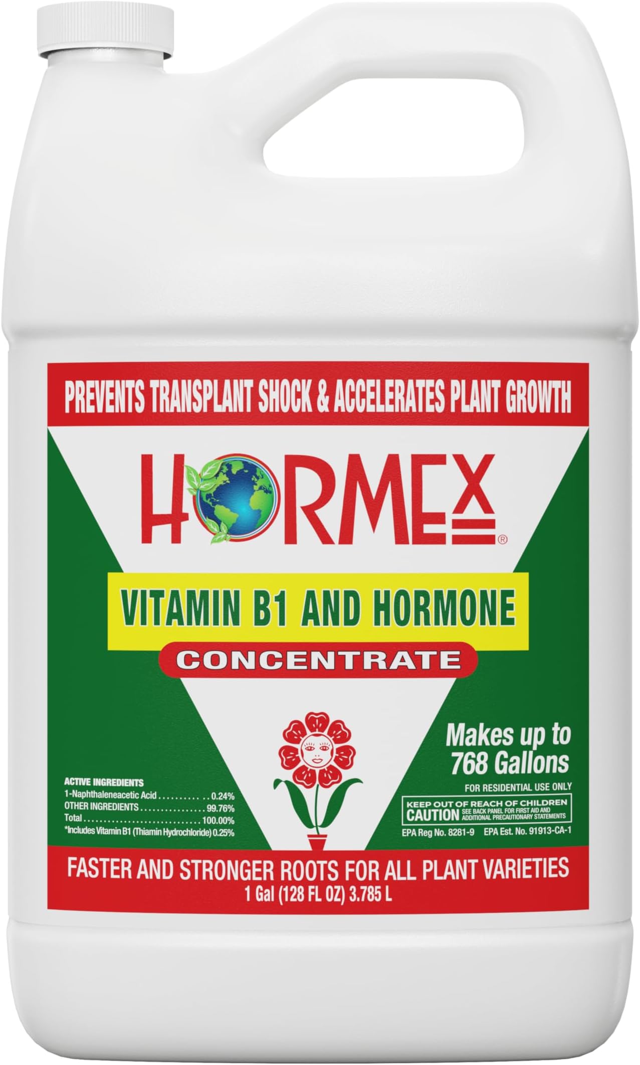 1 Gallon - Hormex Vitamin B1 Rooting Hormone Concentrate