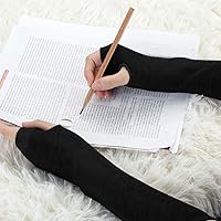 Vista 6 de Allegra K Calentadores de brazo sin dedos unisex de moda clásica