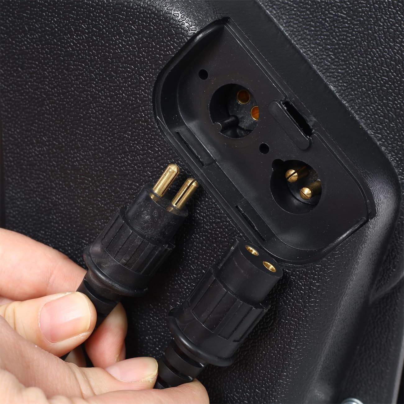 12v Trailer Winch, Reversible Electric Winch, for Boats up to 5000 lbs. Galvanized Wire Rope, with Extra Pulley Hook, Power in and Power Out, with Manual Function, Black