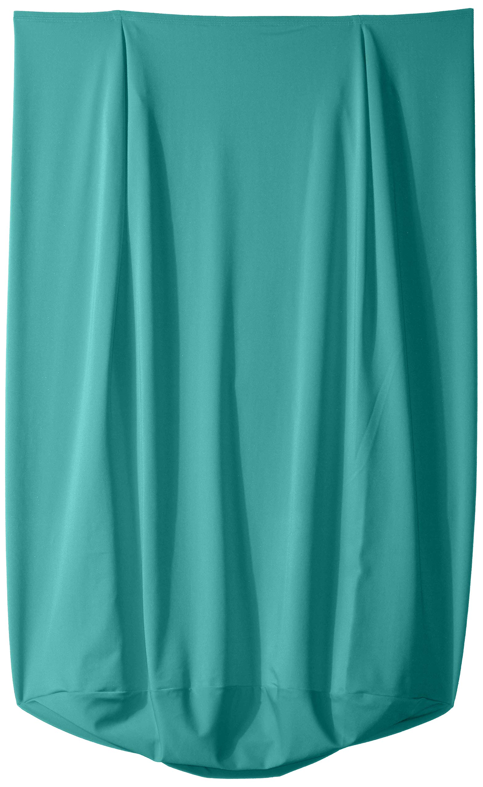 LA Linen Stretch Spandex Fitted Trash Can Cover 55-Gallon Round, Bin Waste Container Cover, Outdoor Indoor Patio Backyard Decor, Mint